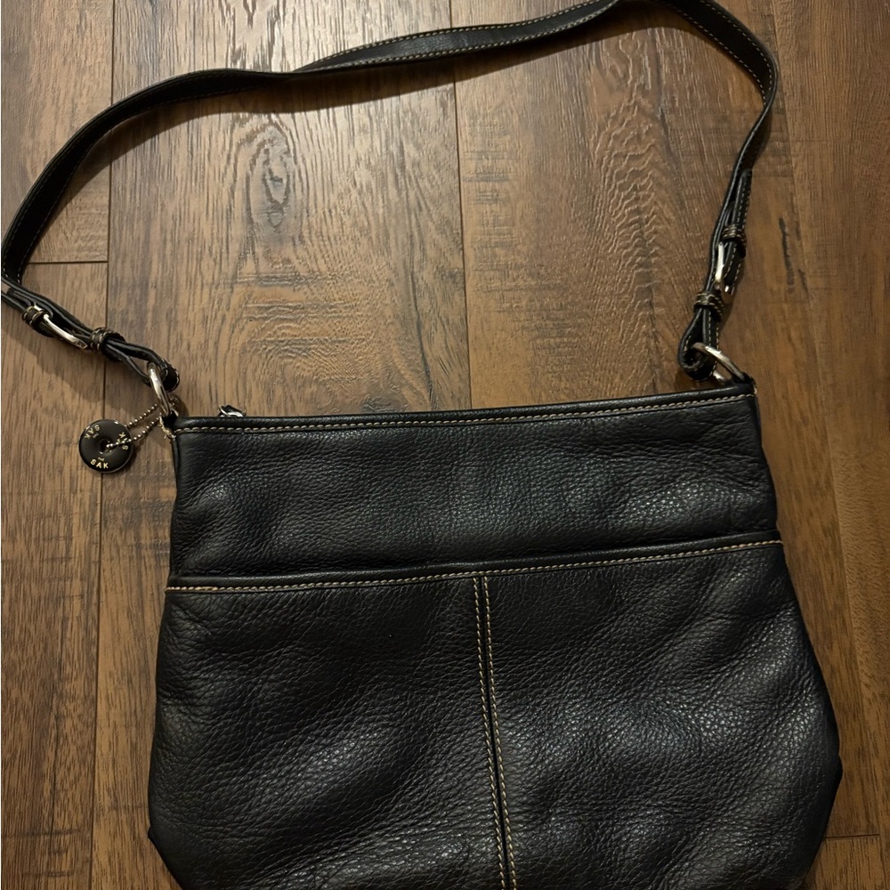 The Sak Black Crossbody Bag Timeless Design